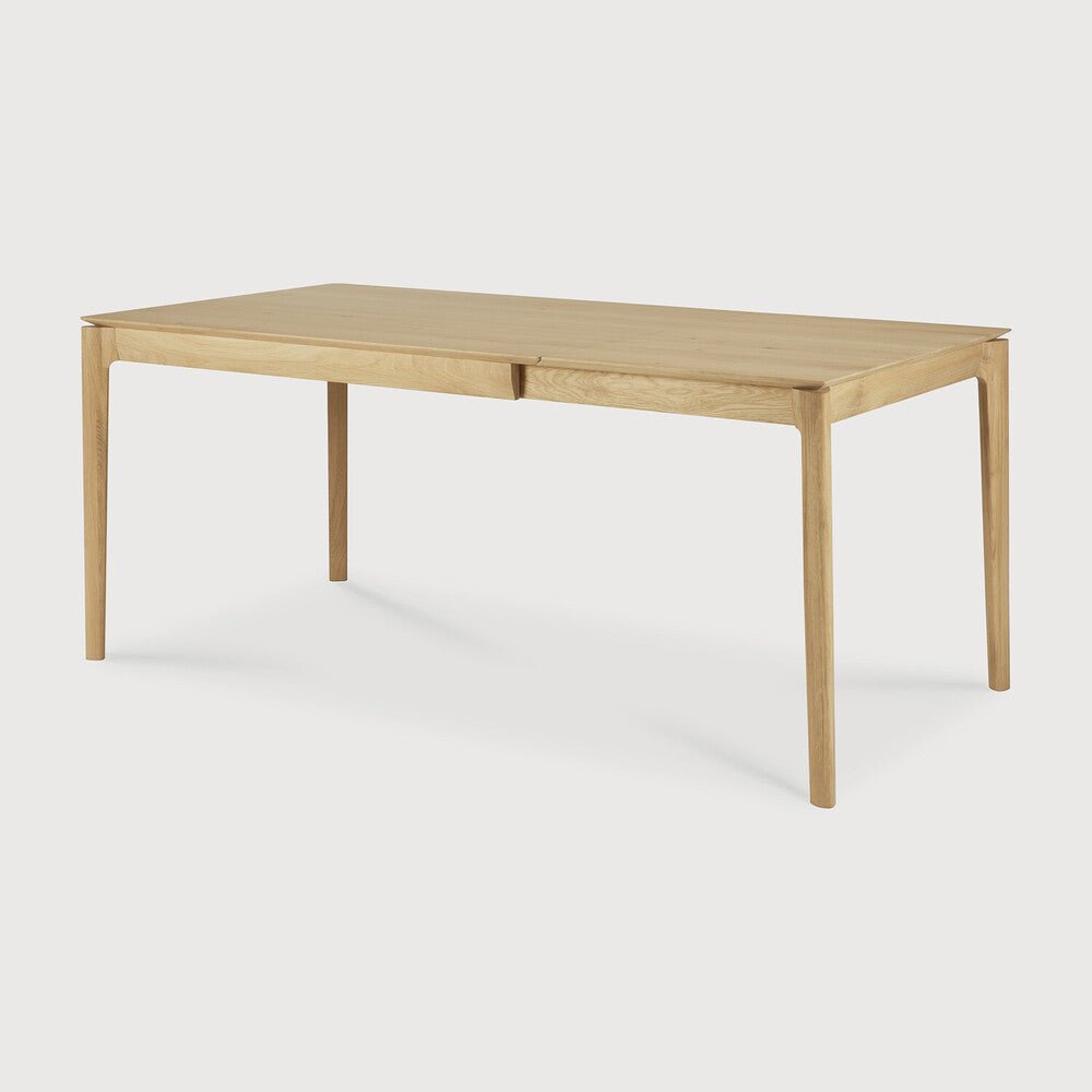 Bok Extendable Dining Table, Oak - Sage InteriorsEthnicraftDining Table