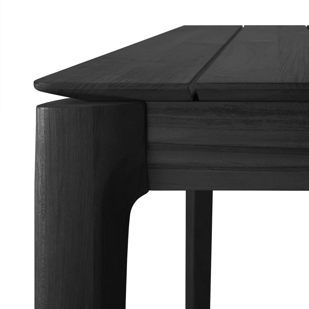 Bok Outdoor Dining Table, Teak Black - Sage InteriorsEthnicraftDining Table