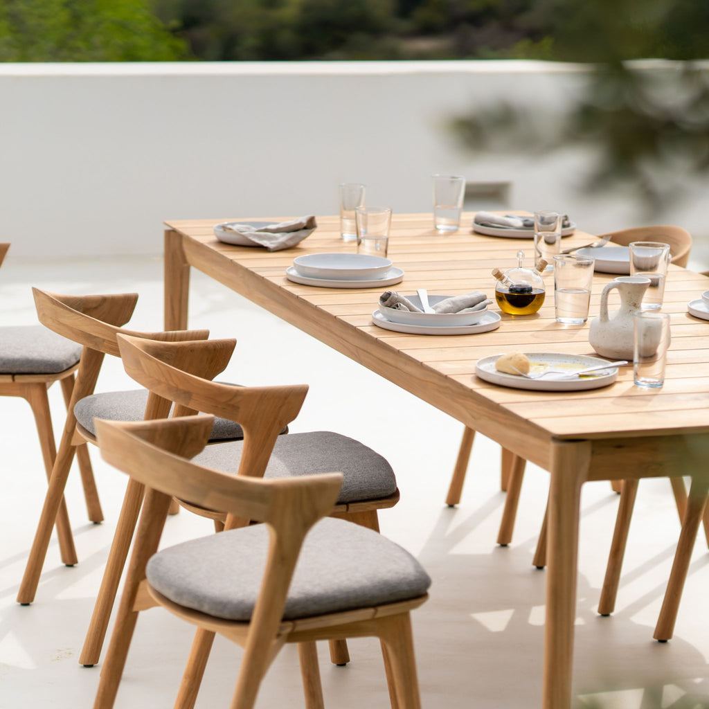 Bok Outdoor Dining Table, Teak - Sage InteriorsEthnicraftDining Table