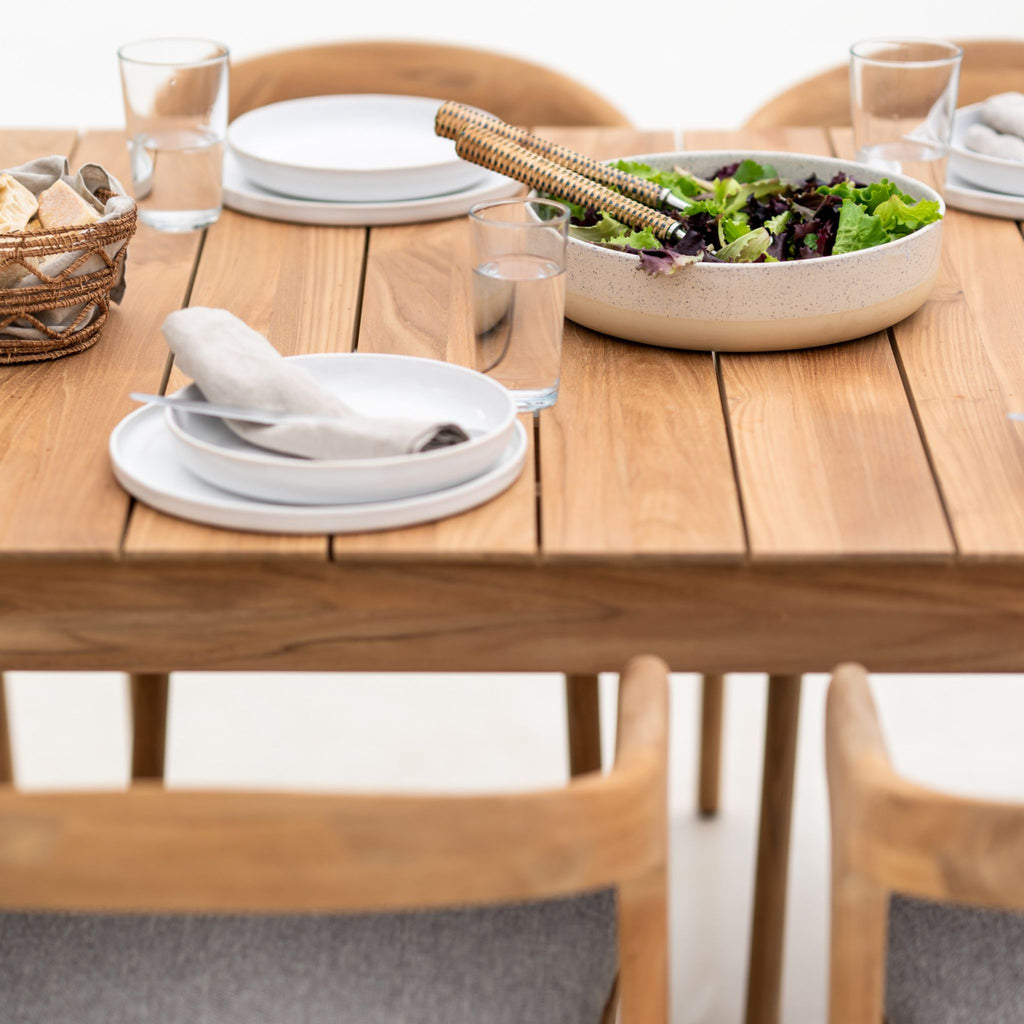 Bok Outdoor Dining Table, Teak - Sage InteriorsEthnicraftDining Table