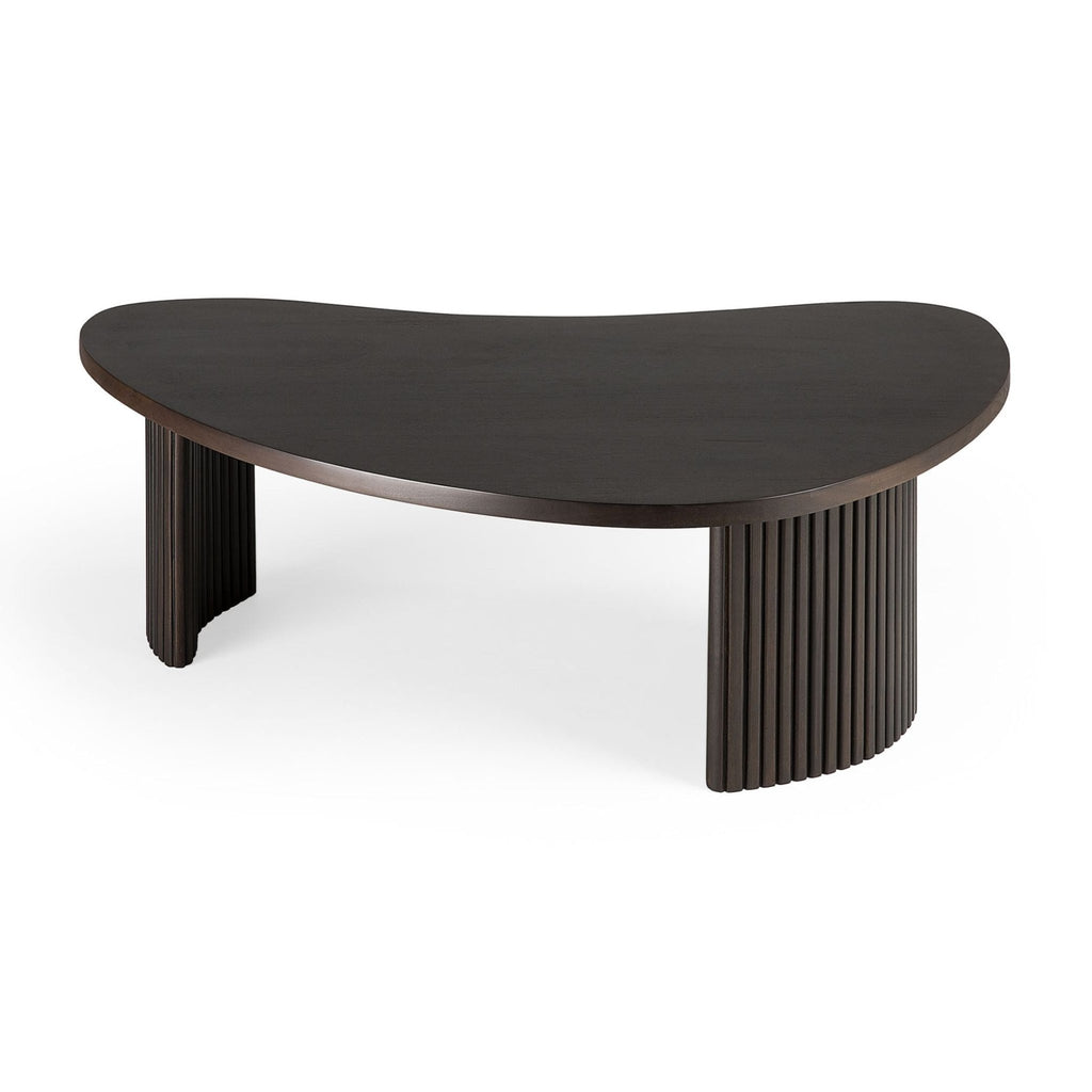 Boomerang Coffee Table, Mahogany Brown - Sage InteriorsethnicraftCoffee Tables