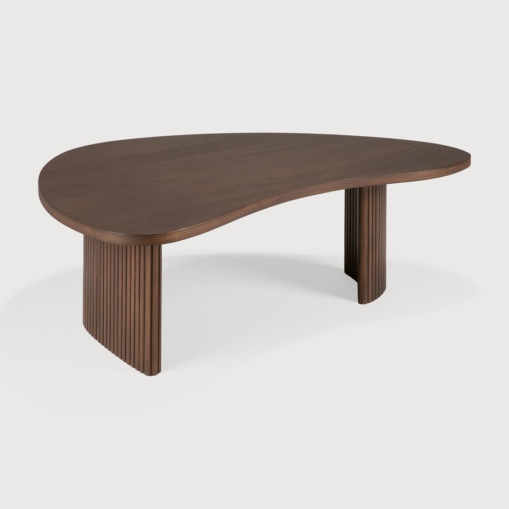 Boomerang Coffee Table, Teak Brown - Sage InteriorsEthnicraftCoffee Table