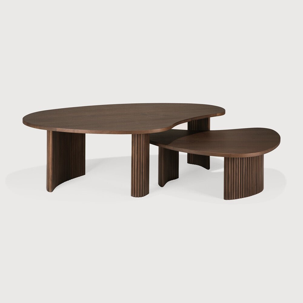 Boomerang Coffee Table, Teak Brown - Sage InteriorsEthnicraftCoffee Table