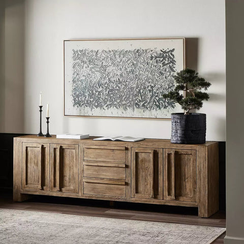 Briarbrook Sideboard, Distressed Light Pine - Sage InteriorsFour Handssideboard