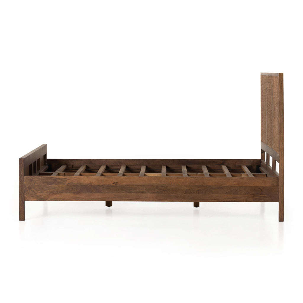 Brown Mango Caned Bed - Sage InteriorsFHBeds & Bed Frames