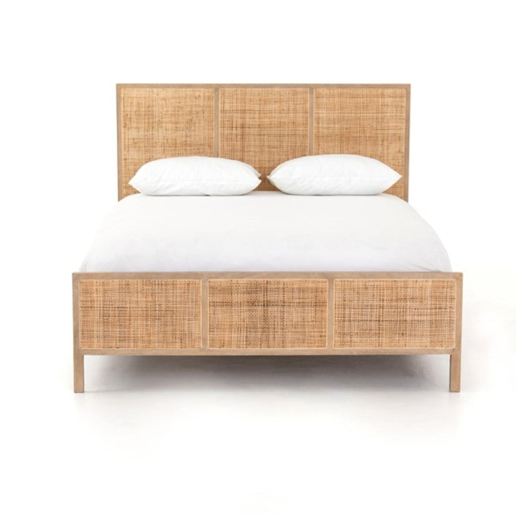 Caned Mango Bed - Sage InteriorsFH