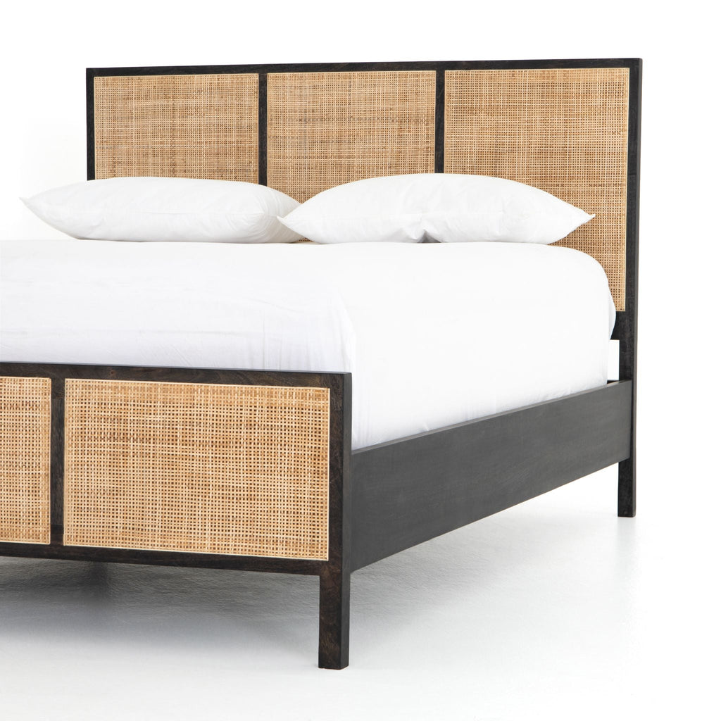 Caned Mango Bed - Sage InteriorsFH