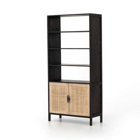 Caned Mango Bookshelf - Sage InteriorsFH