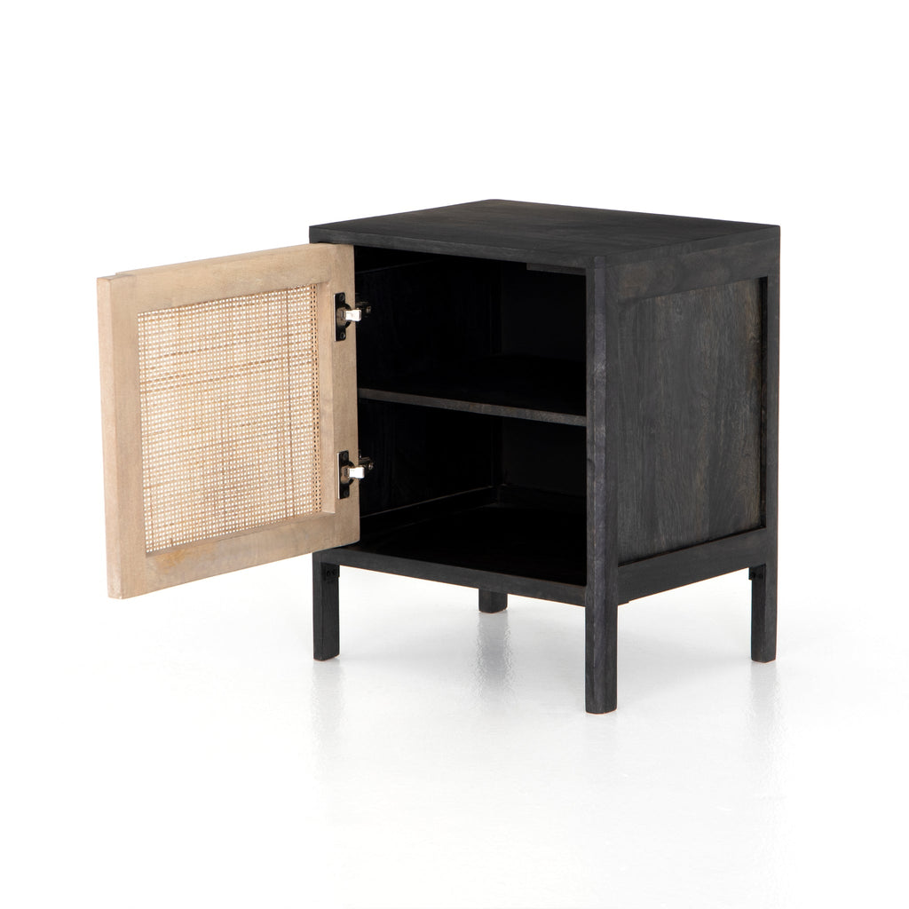 Caned Mango Nightstand - Sage InteriorsFH