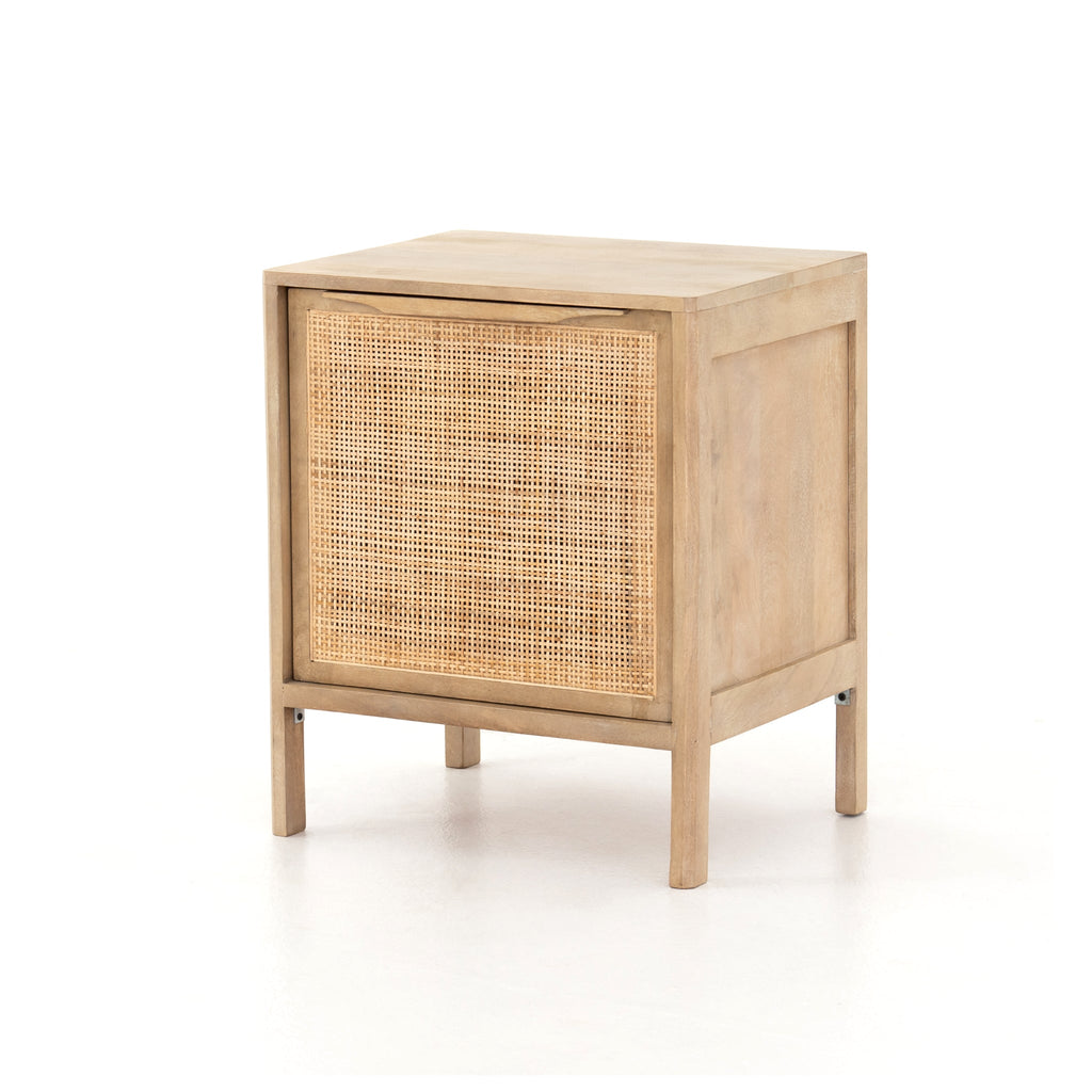 Caned Mango Nightstand - Sage InteriorsFH