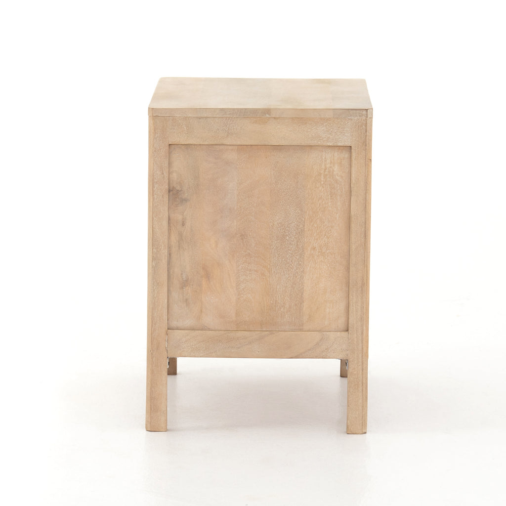 Caned Mango Nightstand - Sage InteriorsFH