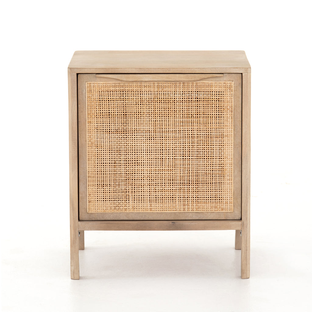 Caned Mango Nightstand - Sage InteriorsFH