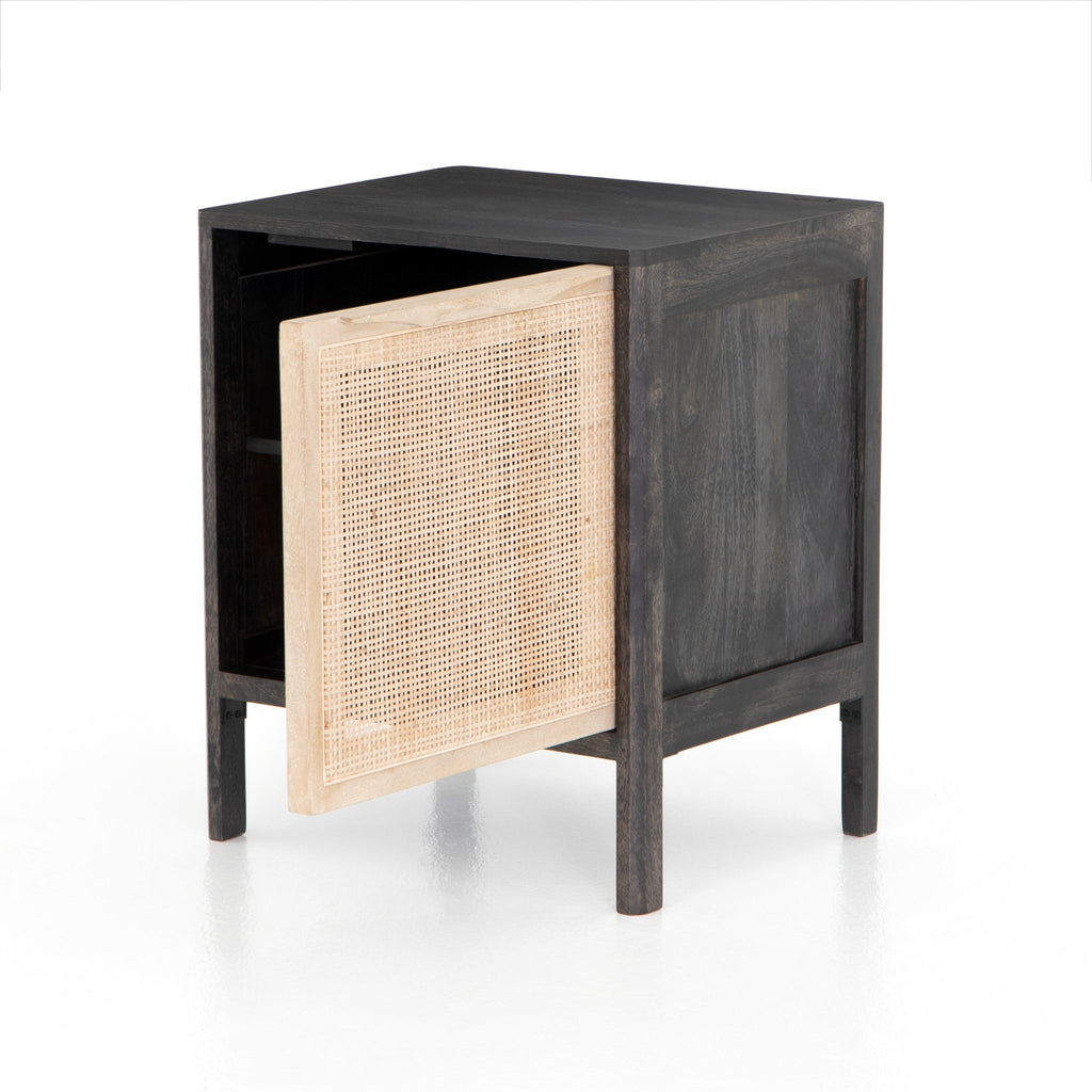 Caned Mango Nightstand - Sage InteriorsFH