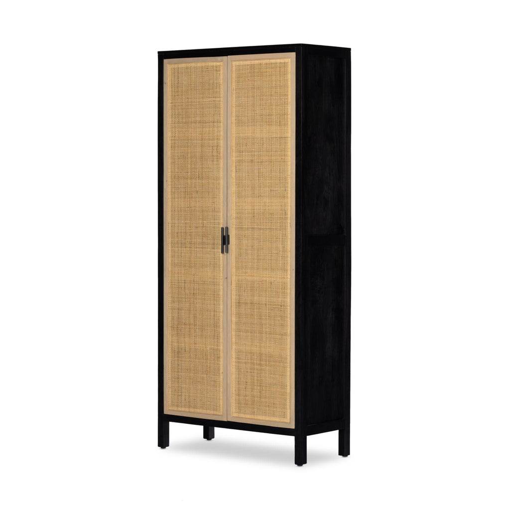 Caned Mango Tall Cabinet - Sage InteriorsFHCabinet