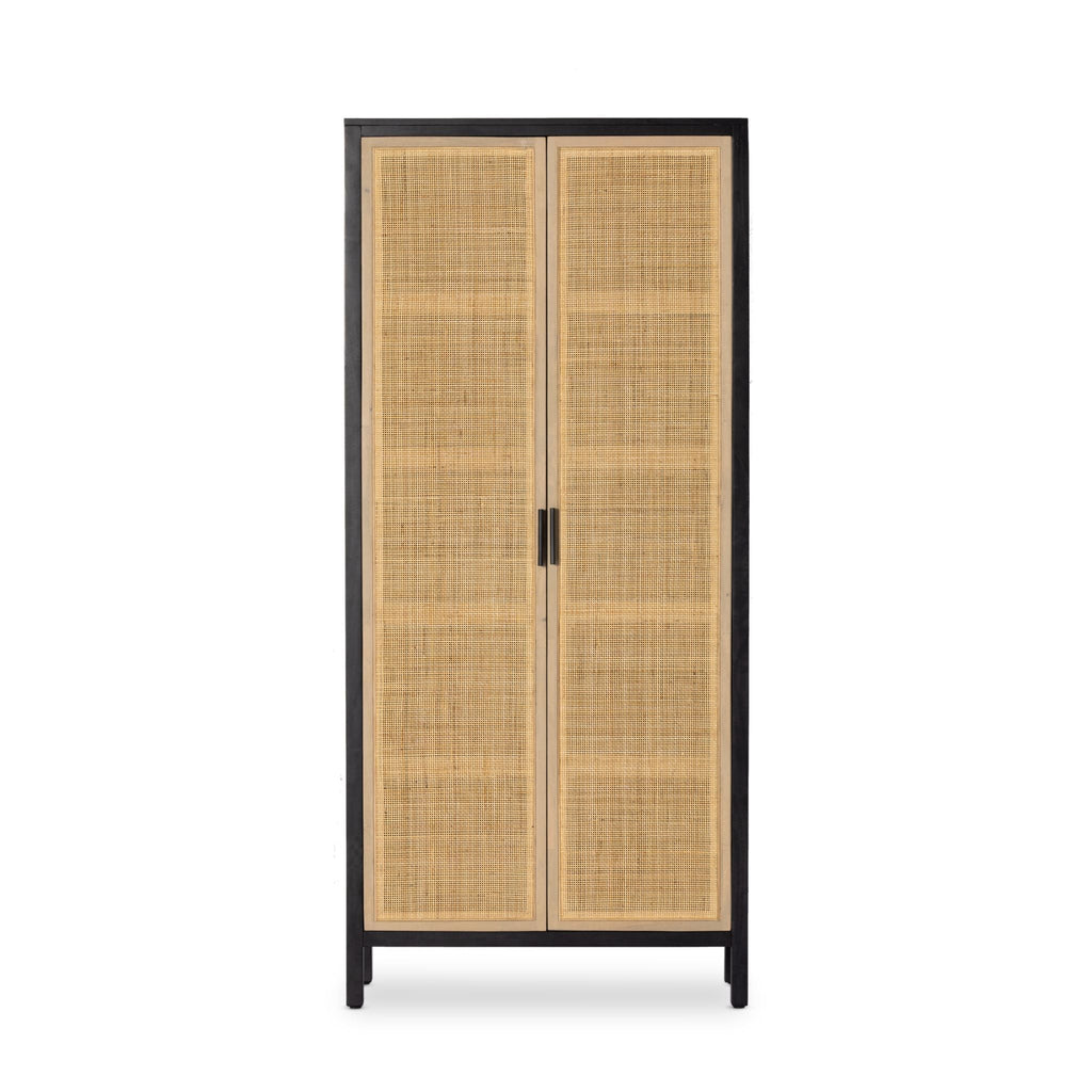 Caned Mango Tall Cabinet - Sage InteriorsFHCabinet