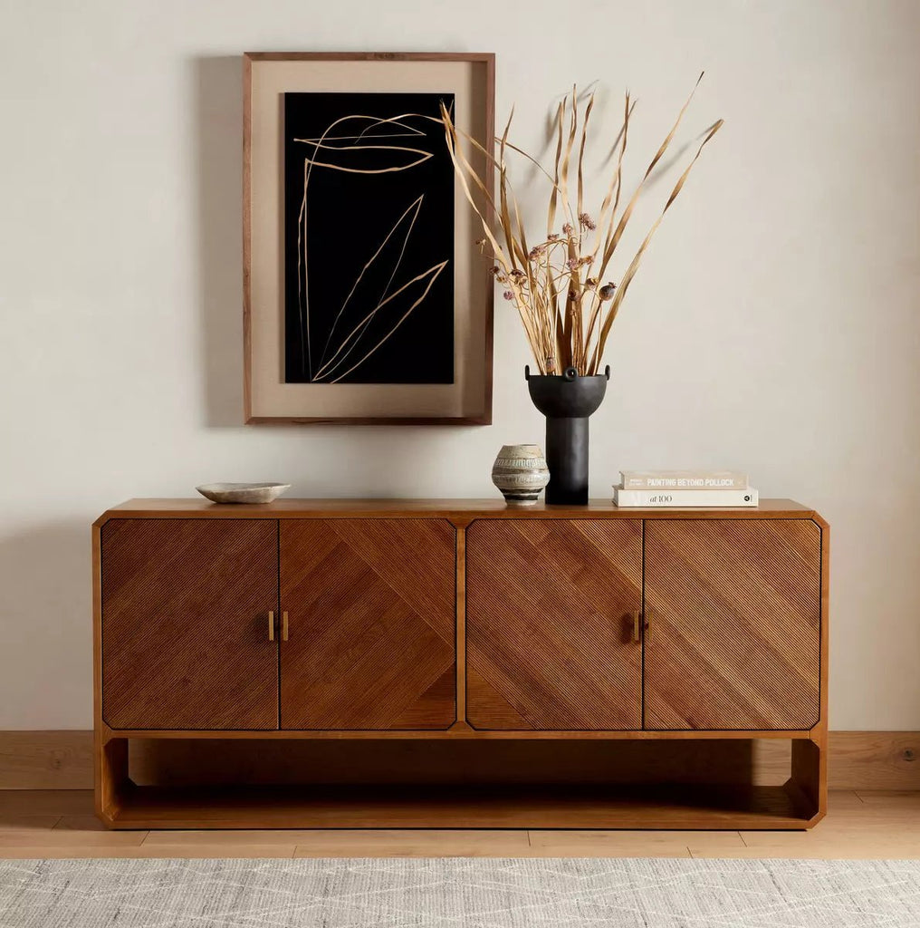 Channel the 70s Sideboard - Sage InteriorsFour Handssideboard