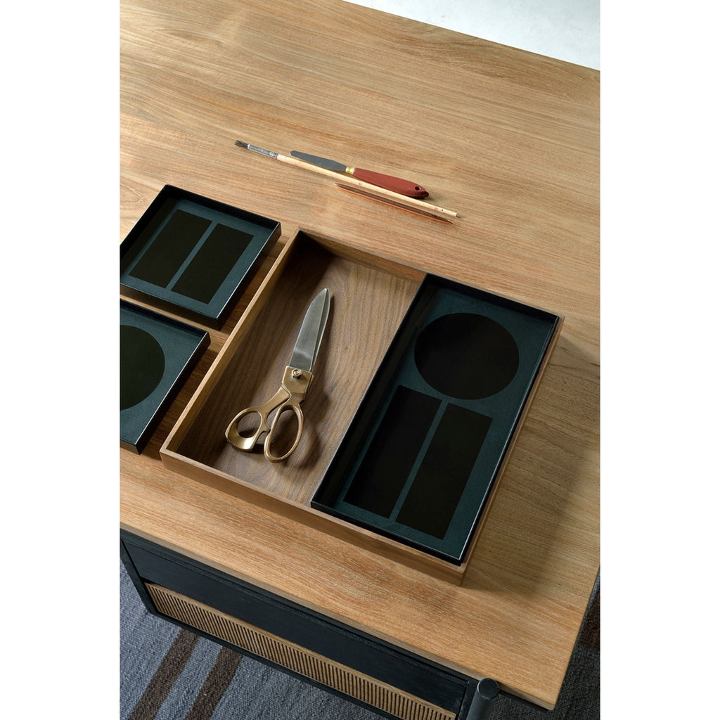 Charcoal Desk Organizer - Sage InteriorsNotre Mondetray