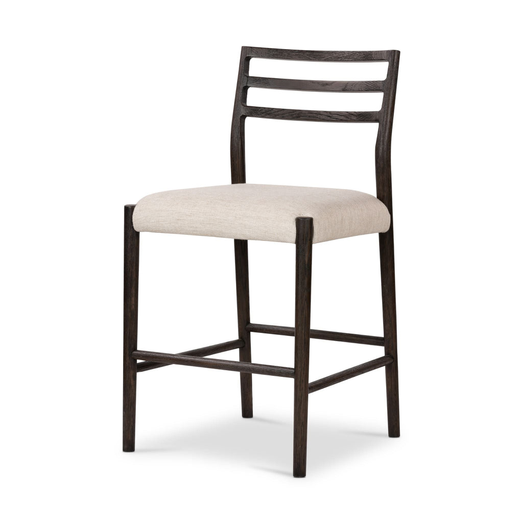 Classic Ladderback Bar + Counter Stool, Light Carbon - Sage InteriorsFH