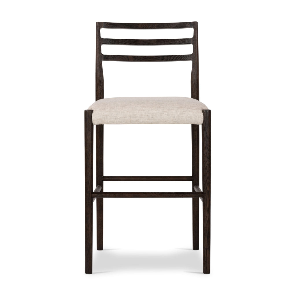 Classic Ladderback Bar + Counter Stool, Light Carbon - Sage InteriorsFH