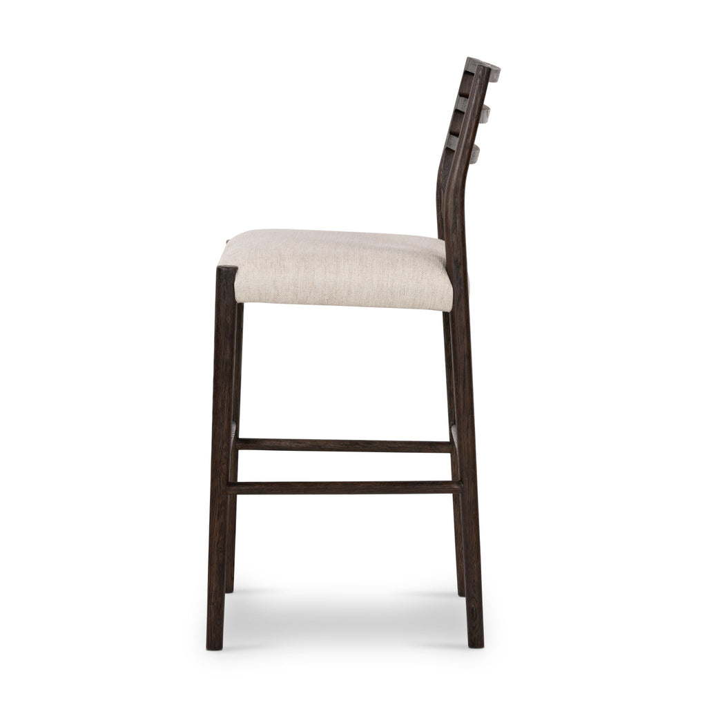 Classic Ladderback Bar + Counter Stool, Light Carbon - Sage InteriorsFH