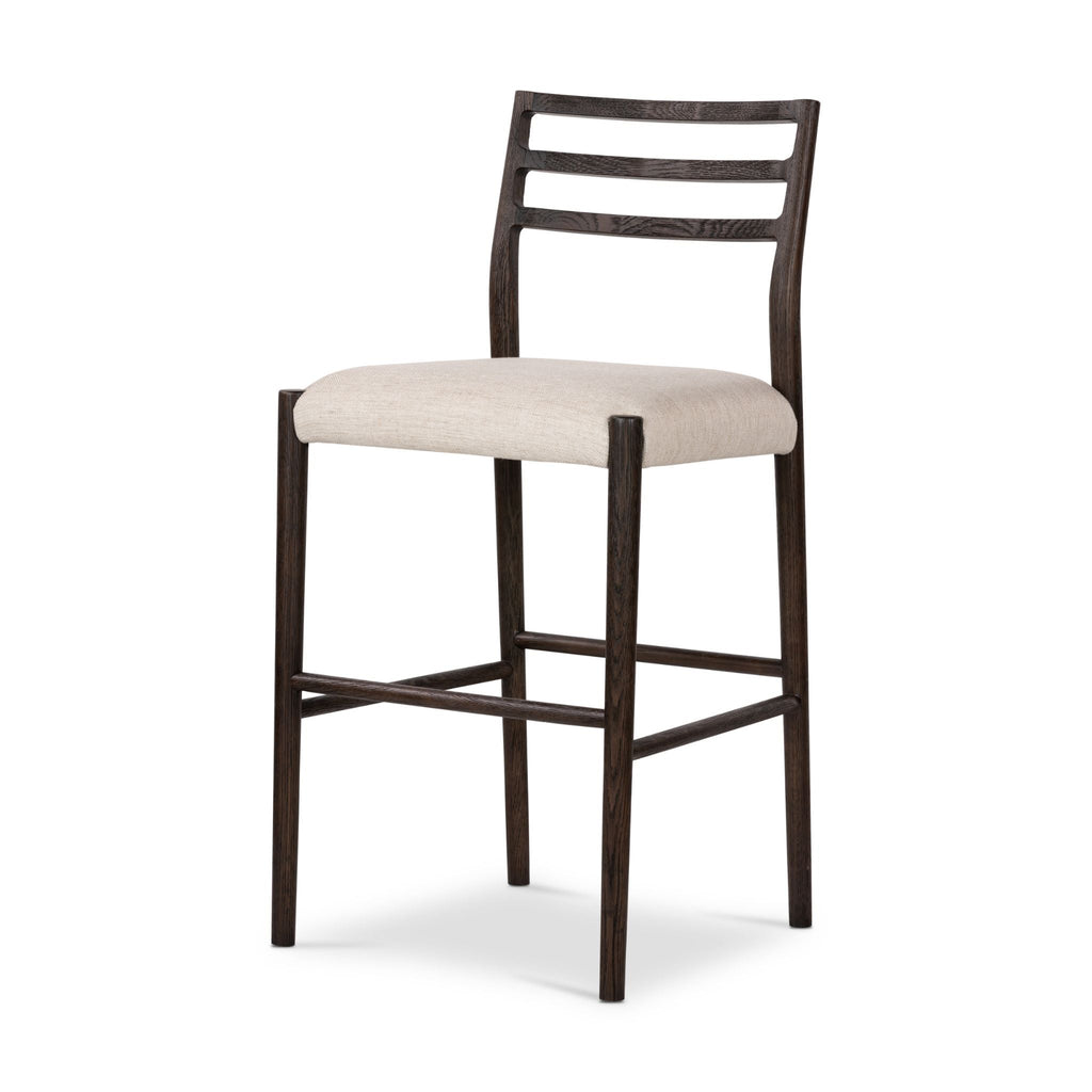 Classic Ladderback Bar + Counter Stool, Light Carbon - Sage InteriorsFH