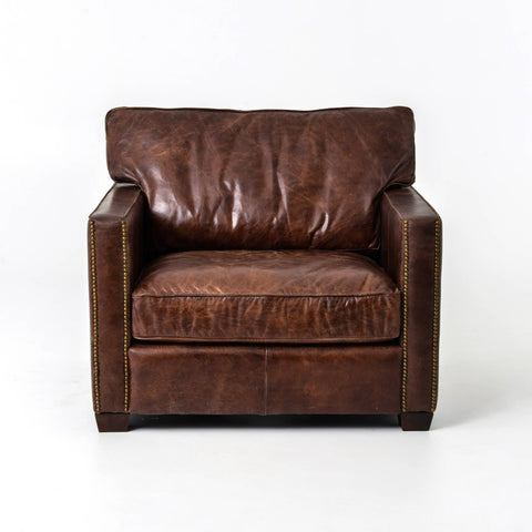 Club Leather Chair - Sage InteriorsFH