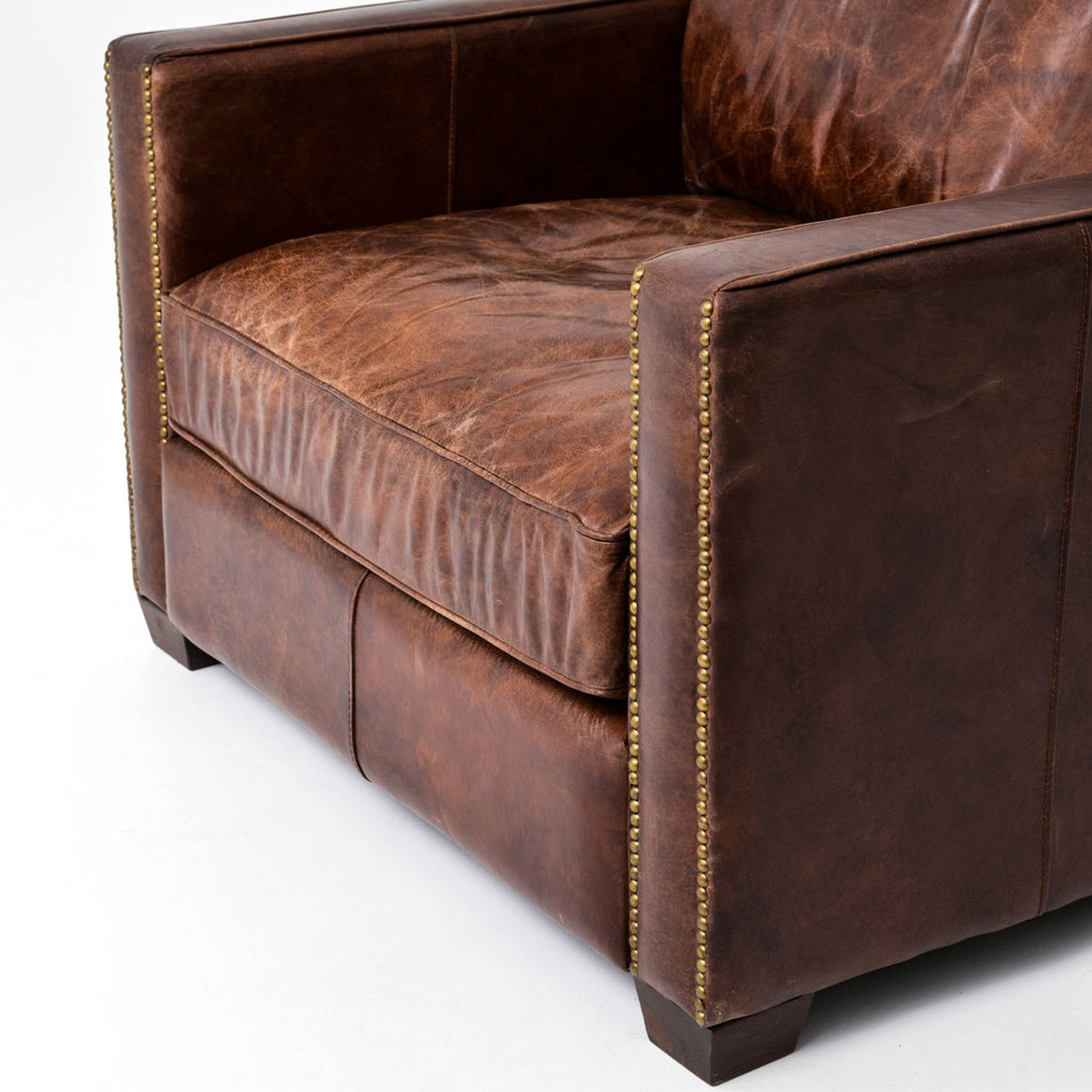 Club Leather Chair - Sage InteriorsFH