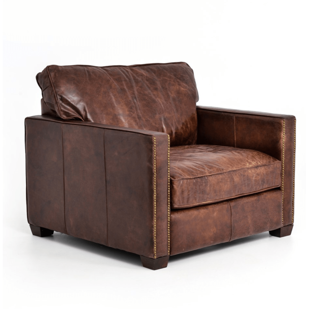 Club Leather Chair - Sage InteriorsFH