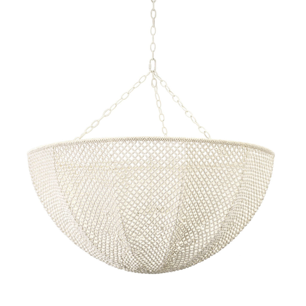 Coco Bead Chandelier, Cream - Sage InteriorsPalecekLamp