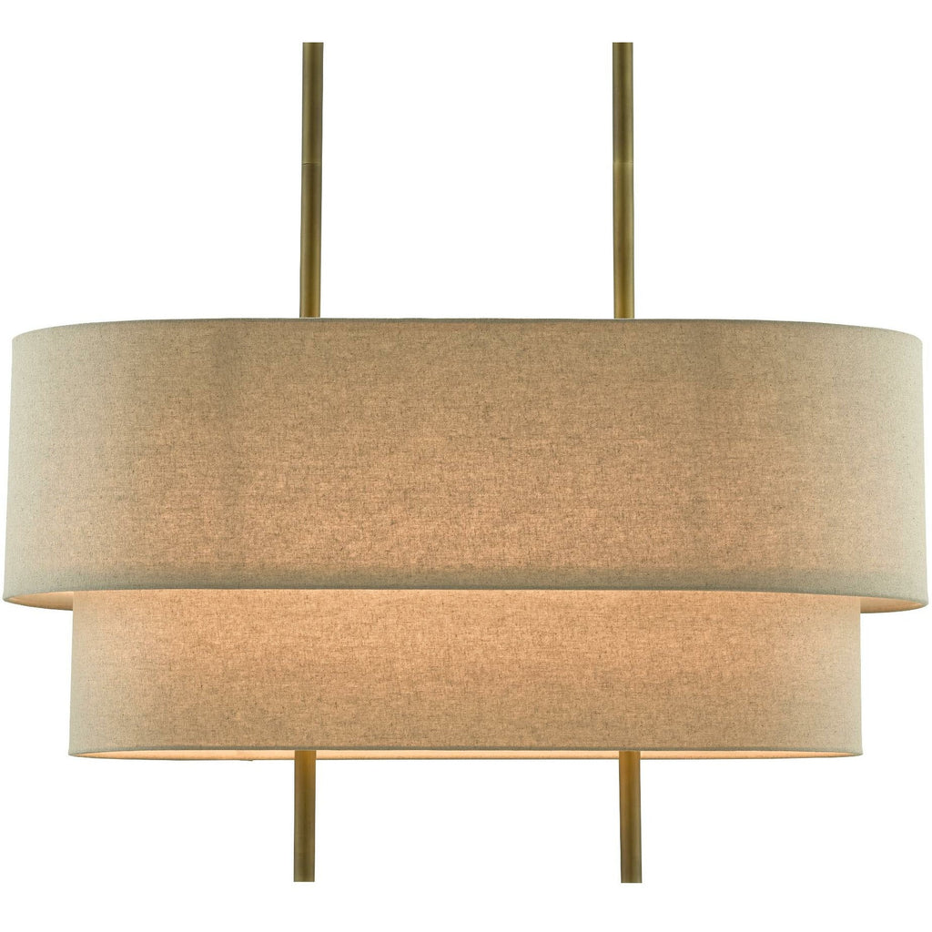 Combermere Rectangular Chandelier - Sage InteriorsCurrey and CompanyChandelier