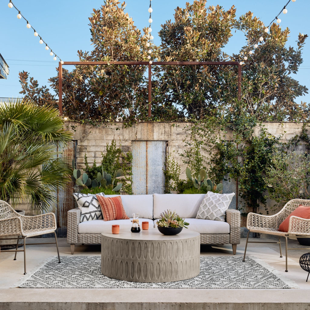 Concrete Outdoor Coffee Table, Grey - Sage InteriorsFHCoffee Tables