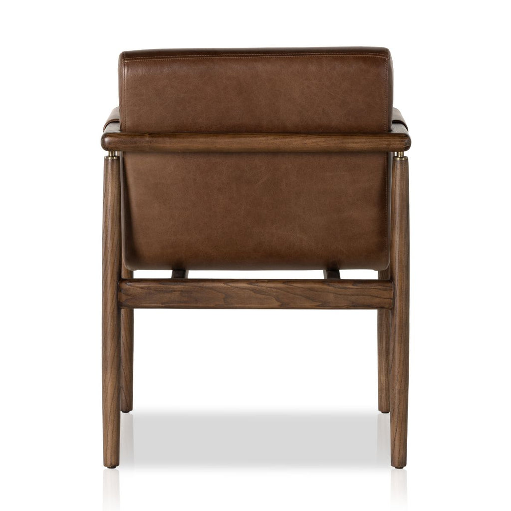 Conrad Dining Armchair, Sonoma Coco Leather - Sage InteriorsFHDining Chair