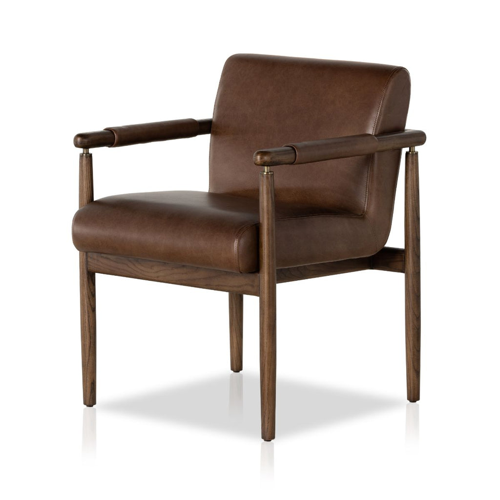 Conrad Dining Armchair, Sonoma Coco Leather - Sage InteriorsFHDining Chair