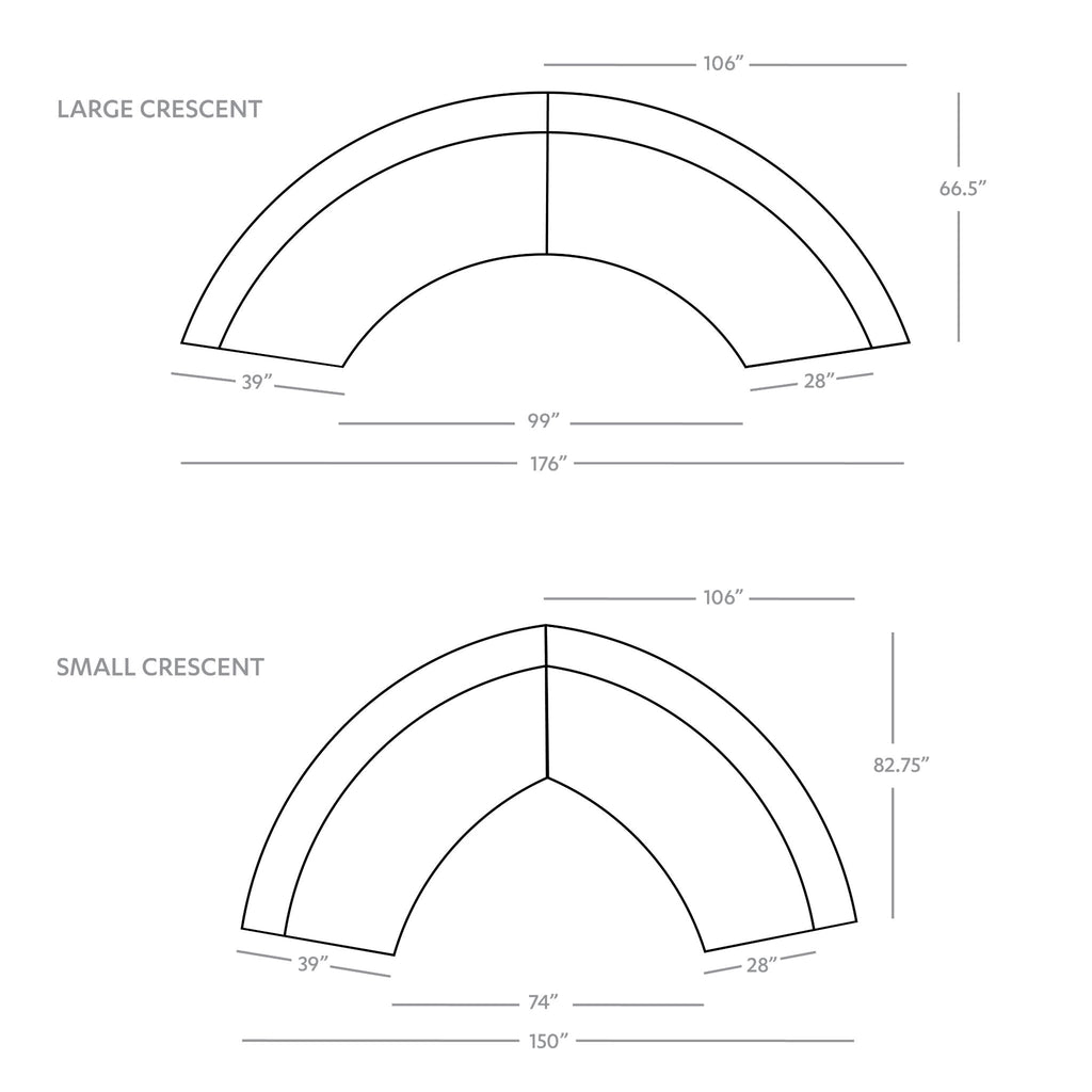 Crescent 2 PC Sectional - Sage InteriorsFHSectional