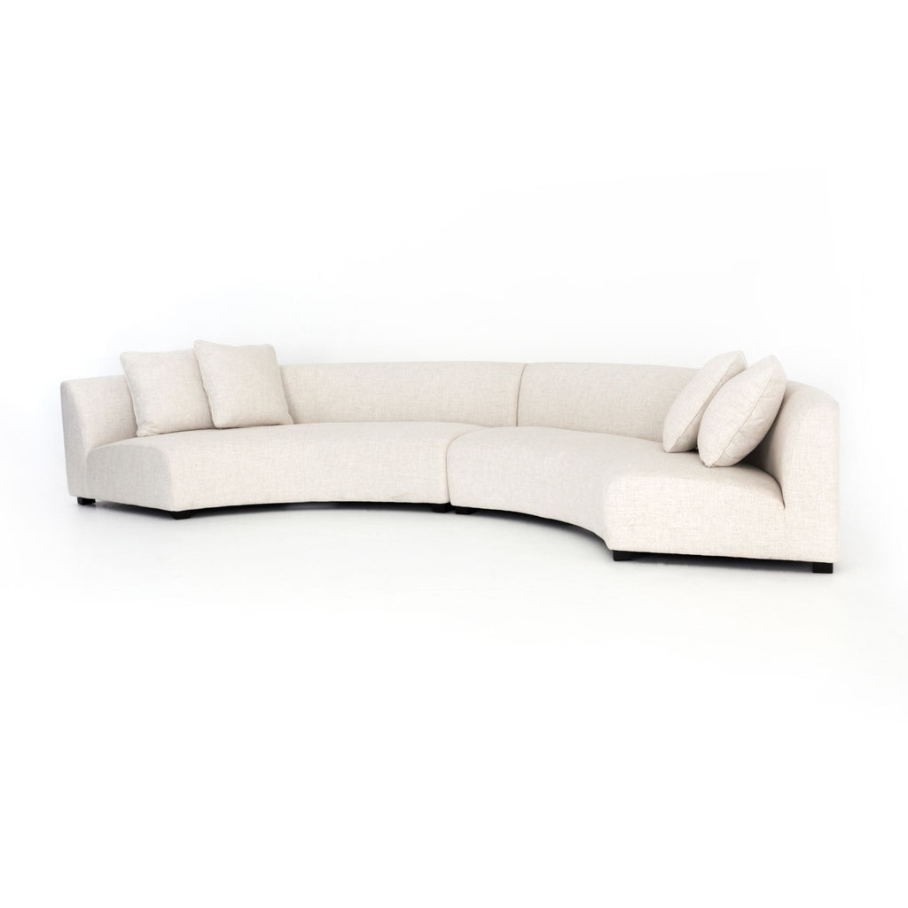 Crescent 2 PC Sectional - Sage InteriorsFHSectional