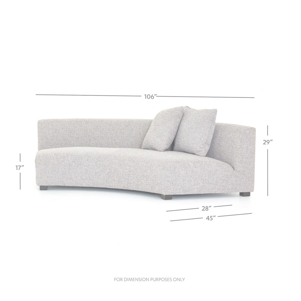 Crescent Right Arm Sofa - Sage InteriorsFHsofa