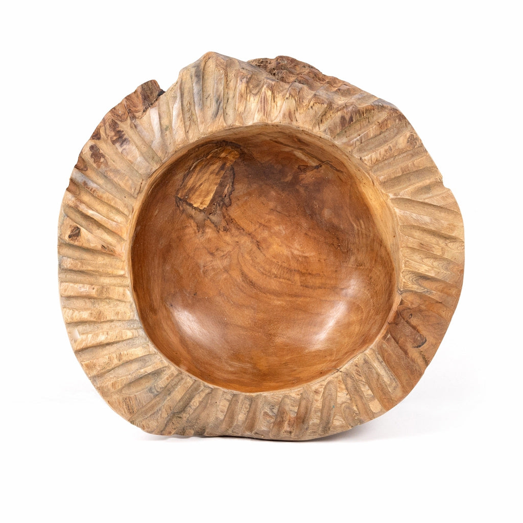 Decora - teak Bowl - Sage InteriorsFHbowl