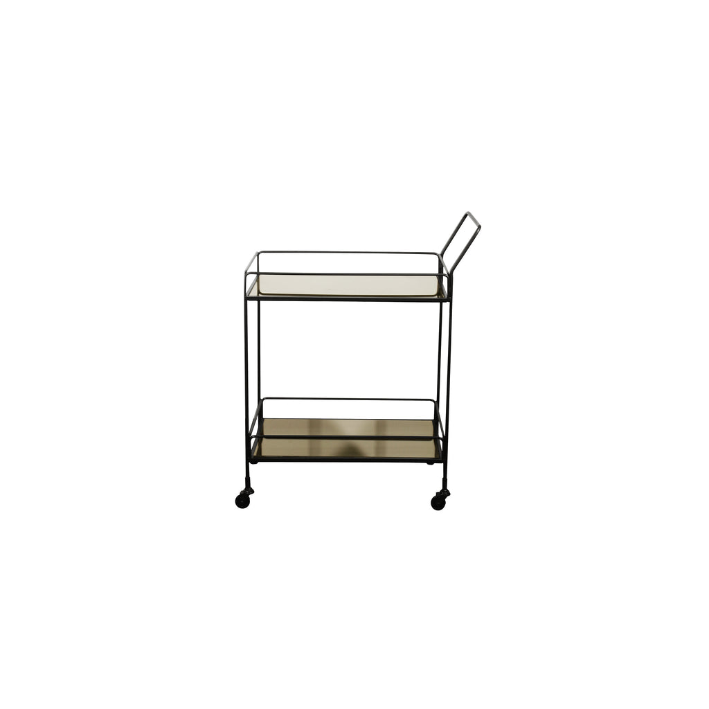 Dixon bronze bar cart - Sage InteriorsNotre Monde