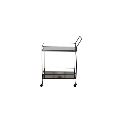 Dixon charcoal bar cart - Sage InteriorsNotre Monde