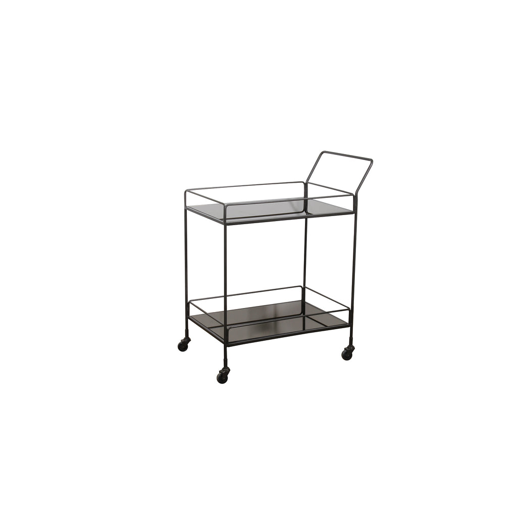 Dixon charcoal bar cart - Sage InteriorsNotre Monde