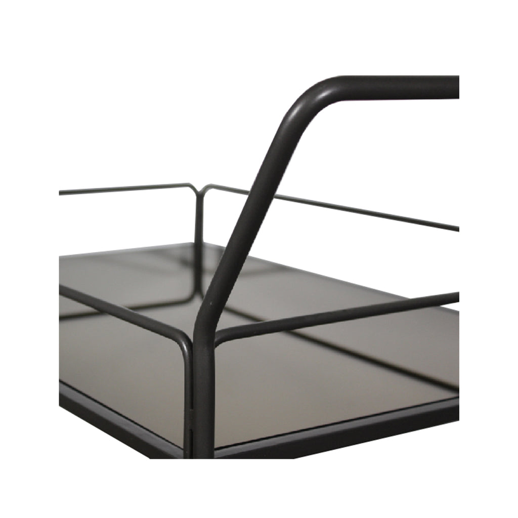 Dixon charcoal bar cart - Sage InteriorsNotre Monde