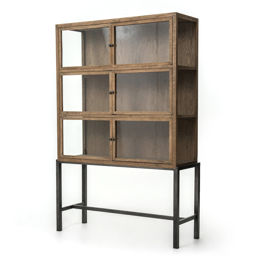 Drifted Curio Cabinet - Sage InteriorsFH