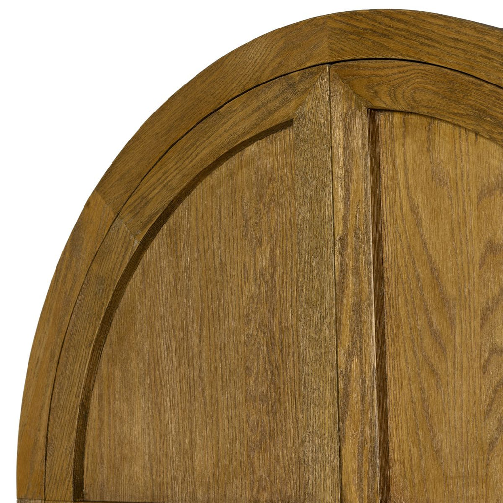 Drifted Oak Arched Cabinet - Sage InteriorsFHCabinet