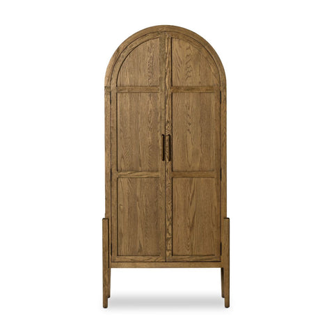 Drifted Oak Arched Cabinet - Sage InteriorsFHCabinet