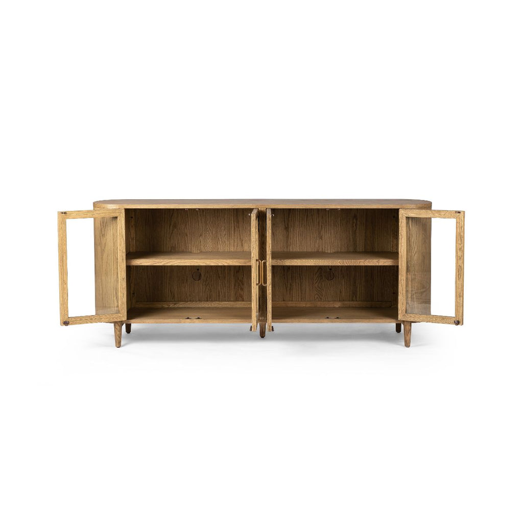 Drifted Oak Rounded Sideboard - Sage InteriorsFHBuffets & Sideboards