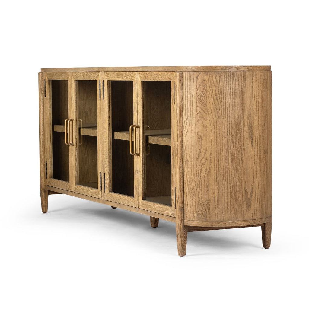 Drifted Oak Rounded Sideboard - Sage InteriorsFHBuffets & Sideboards