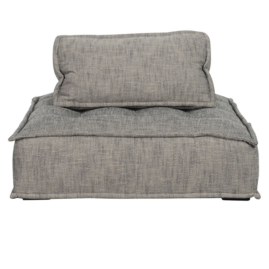 Element Square Lounge Chair in Gray - Sage InteriorsClassic Home