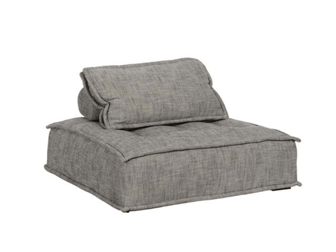 Element Square Lounge Chair in Gray - Sage InteriorsClassic Home