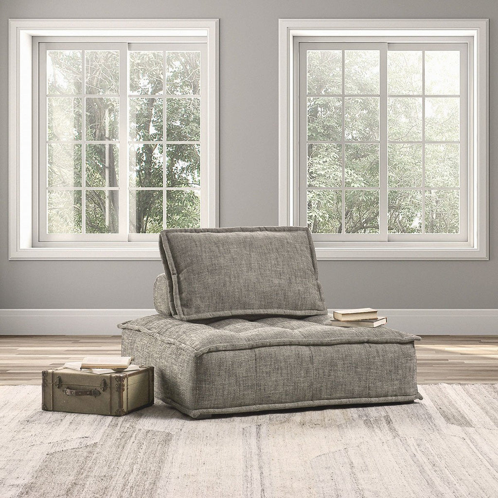 Element Square Lounge Chair in Gray - Sage InteriorsClassic Home