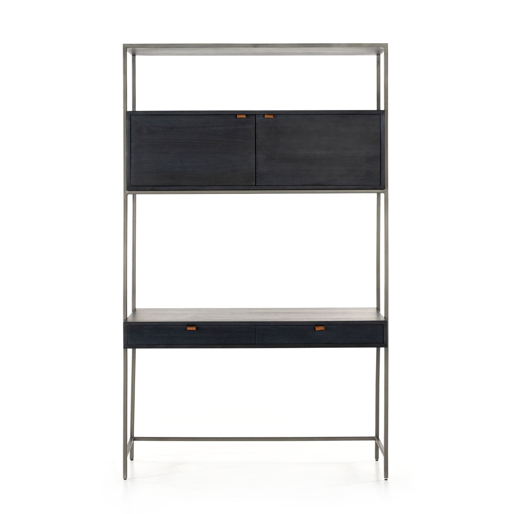 Everett Wall Desk, Black Iron - Sage InteriorsFHDesk